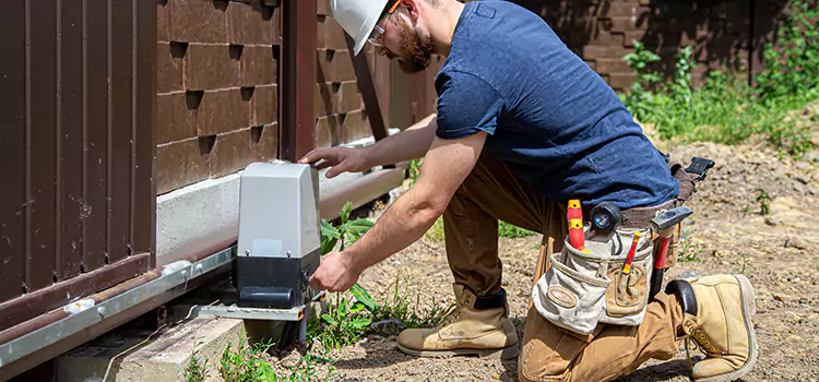 Electric Driveway Gate Installation O'Fallon