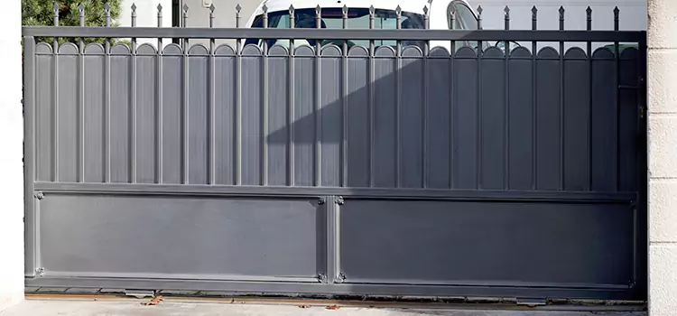 Metal Driveway Gate Installation O'Fallon
